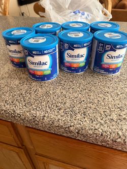baby similar formula ( 7 cans) $10 each