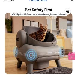 New automatic cat litter box