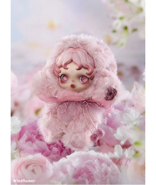 Skullpanda L'impressionnisme Wildflower Pink