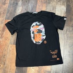 Bape X U Defeated Collab Shirt Camo