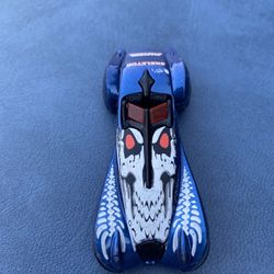 1999 Skeletor Blue Hot Wheel
