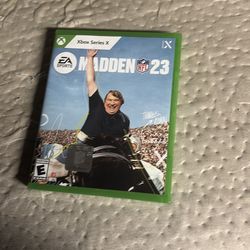 Madden nfl 23 complete in box