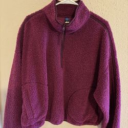 Plum Fleece Jacket