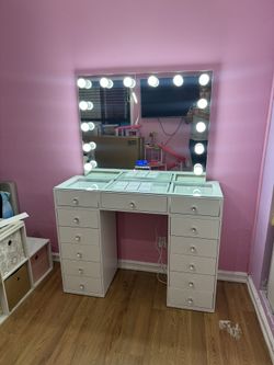 Bluetooth Makeup Vanity 