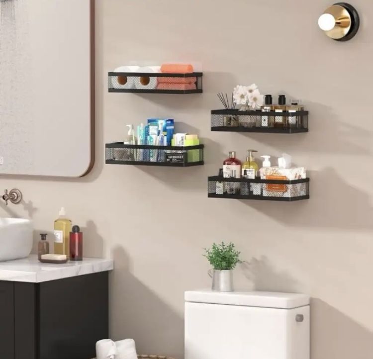 Wall Mount Storage Baskets