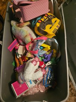 Large Lot of Mixed Kids Toys