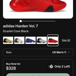 Adidas "James Harden" Volume 7 (Size 11) New Condition 1x Wear Literally [Sold Out]