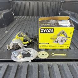 NEW RYOBI 12 -Amps 4 in. Blade Corded Wet Tile Saw