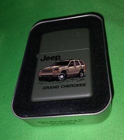 Vtg 1998 ZIppo Lighter JEEP GRAND CHEROKEE! Unused!
