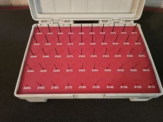 Vermont Gage Pin Set .0115 - .0605 (-.0002) sn: v002