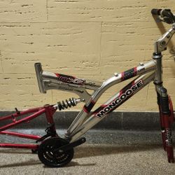 Mongoose DXR AL Aluminum 16 3/4" Full Suspension Frame
