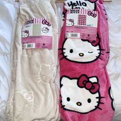 NEW hello kitty blankets