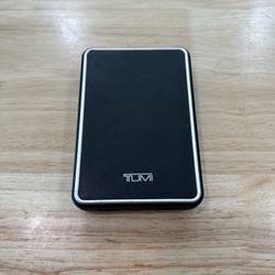 Tumi Portable Leather Battery Bank (12000mah)