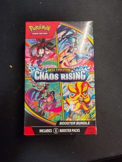 Pokemon TGC Chaos rising booster bundle