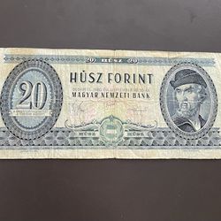 1980, 1980-09-30 HUNGARY 20 Forint