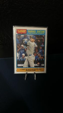 2025 Topps Heritage Record Breaking Shohei Othani 