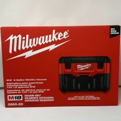Milwaukee M18 18-Volt 2 Gal. Lithium-lon Cordless Wet/Dry Vacuum (Vacuum-Only)