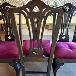 Antique Claw foot Dining Chairs