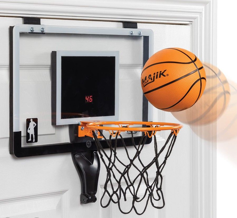 DOOR BASKETBALL HOOP WITH BALL