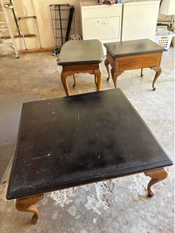 Vintage living room tables
