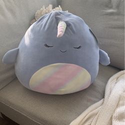Naomi The Narwall 16inch Tag Included Squishmallow Brand New