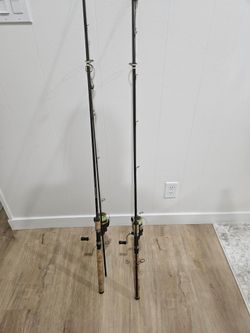 Two Fishing Poles for Salmon