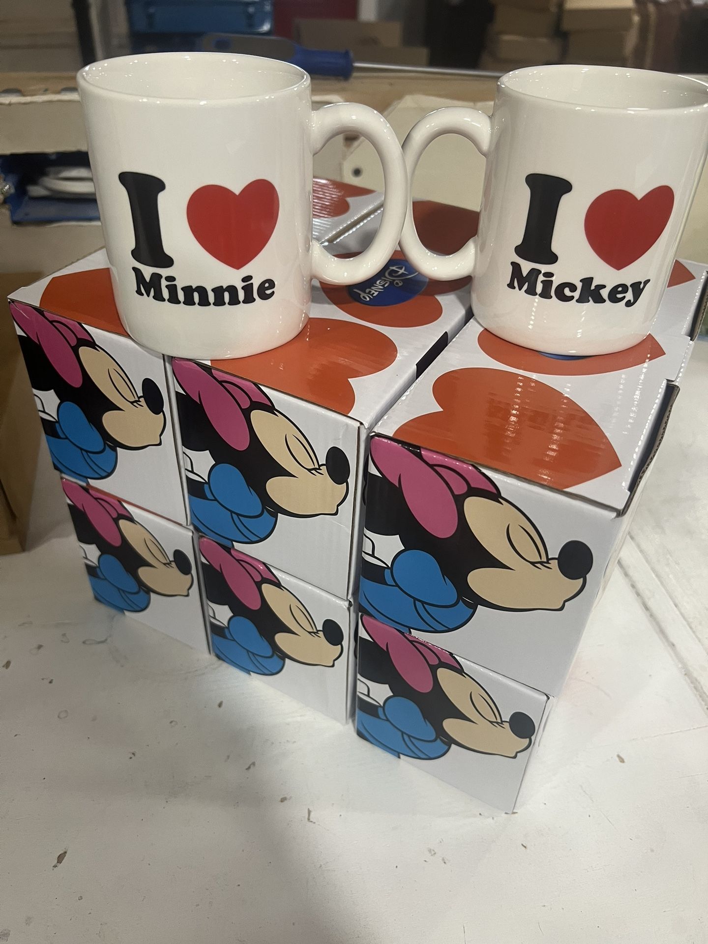 Mickey & Minnie Couples Mugs