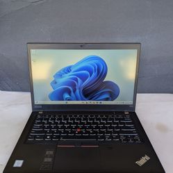 Lenovo ThinkPad T490s Laptop 14” FHD Core i7 16GB RAM 512GB SSD Windows 11 Pro