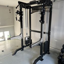 Vesta Fitness PRO SERIES 2-1 Ultimate Half Rack Functional Trainer/Gym Equipment/ Home Gym/ Fitness/ FREE DELIVERY 🚚