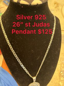 Silver 925 And Pendant 