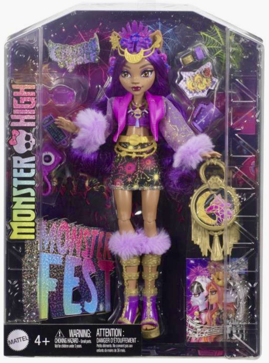Monster High Monster Fest Clawdeen Wolf Doll