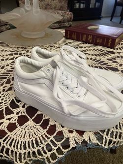 Vans size 6 1/2 use wear few times