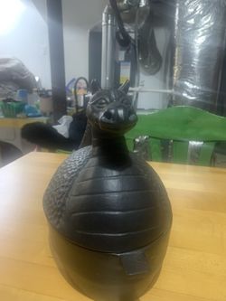 Cast-iron dragon