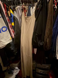 Beige Skims Maxi Dress