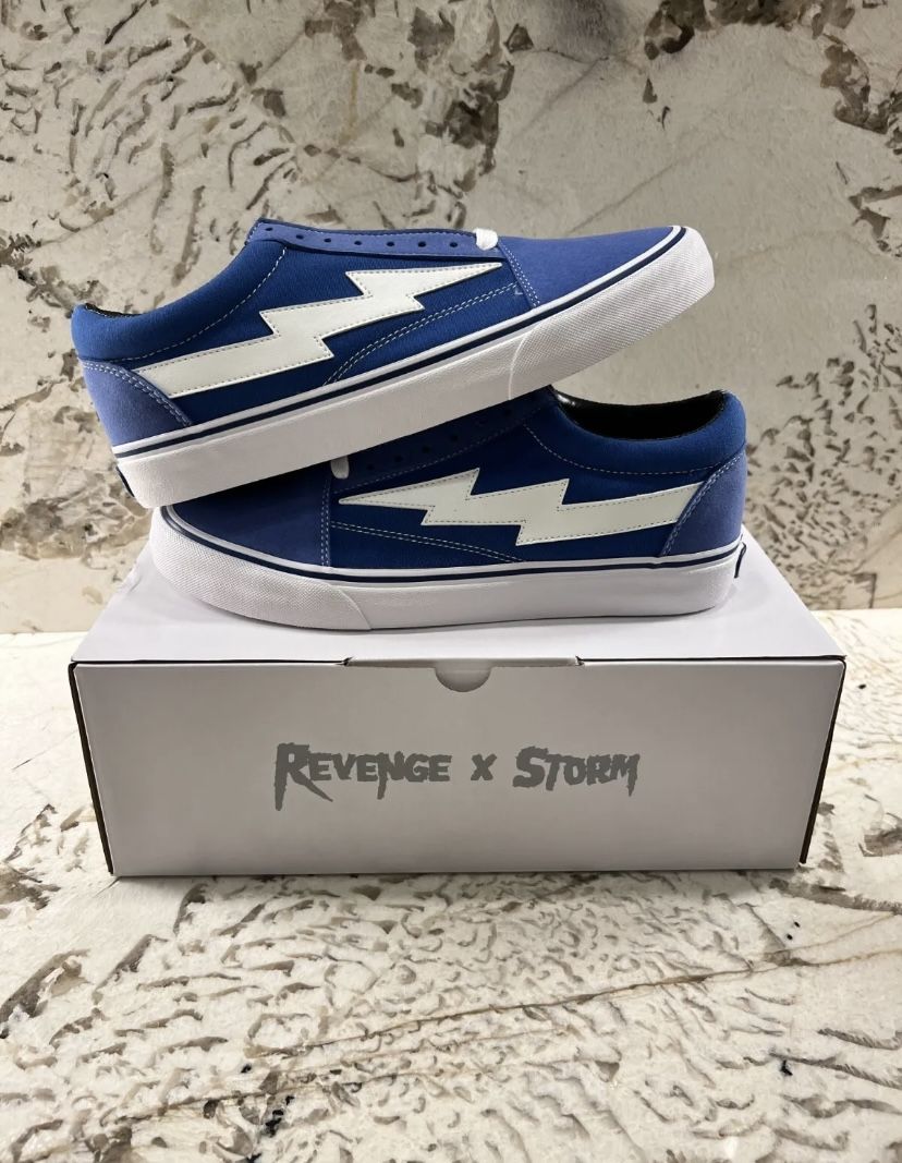 Revenge x Storm Vans Original Blue Multiple Sizes Brand New Authentic