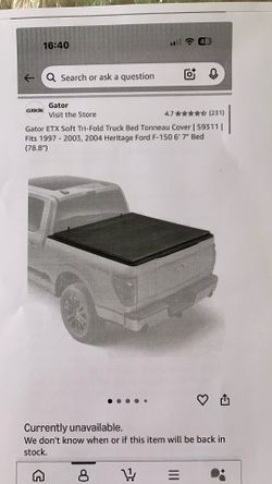 Truck Bed Cover Gator ETX Tonneau