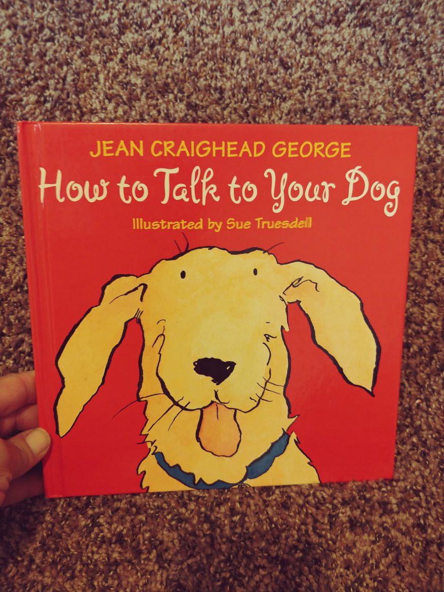 How To Talk To Your Dog hardcover book