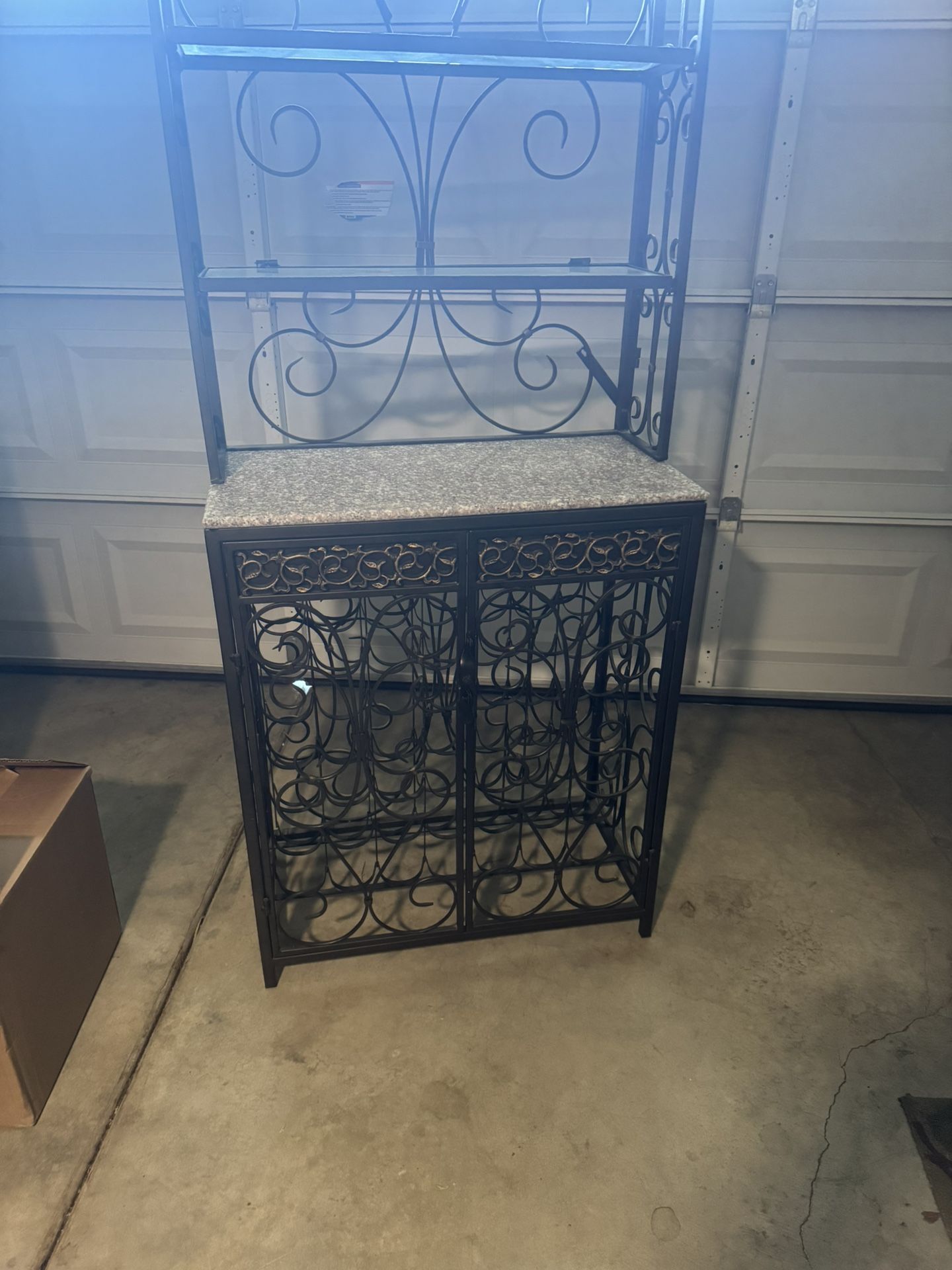 Wine Rack with two shelves