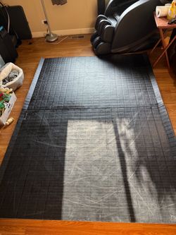 2 - 6x4 ft Black Soozier wrestling mats