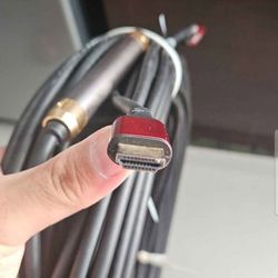 HDMI Cable 75Feet 4K HDMI Cable with Signal Booster Support 4K,2160P,1080P,3D,Ethernet and Audio