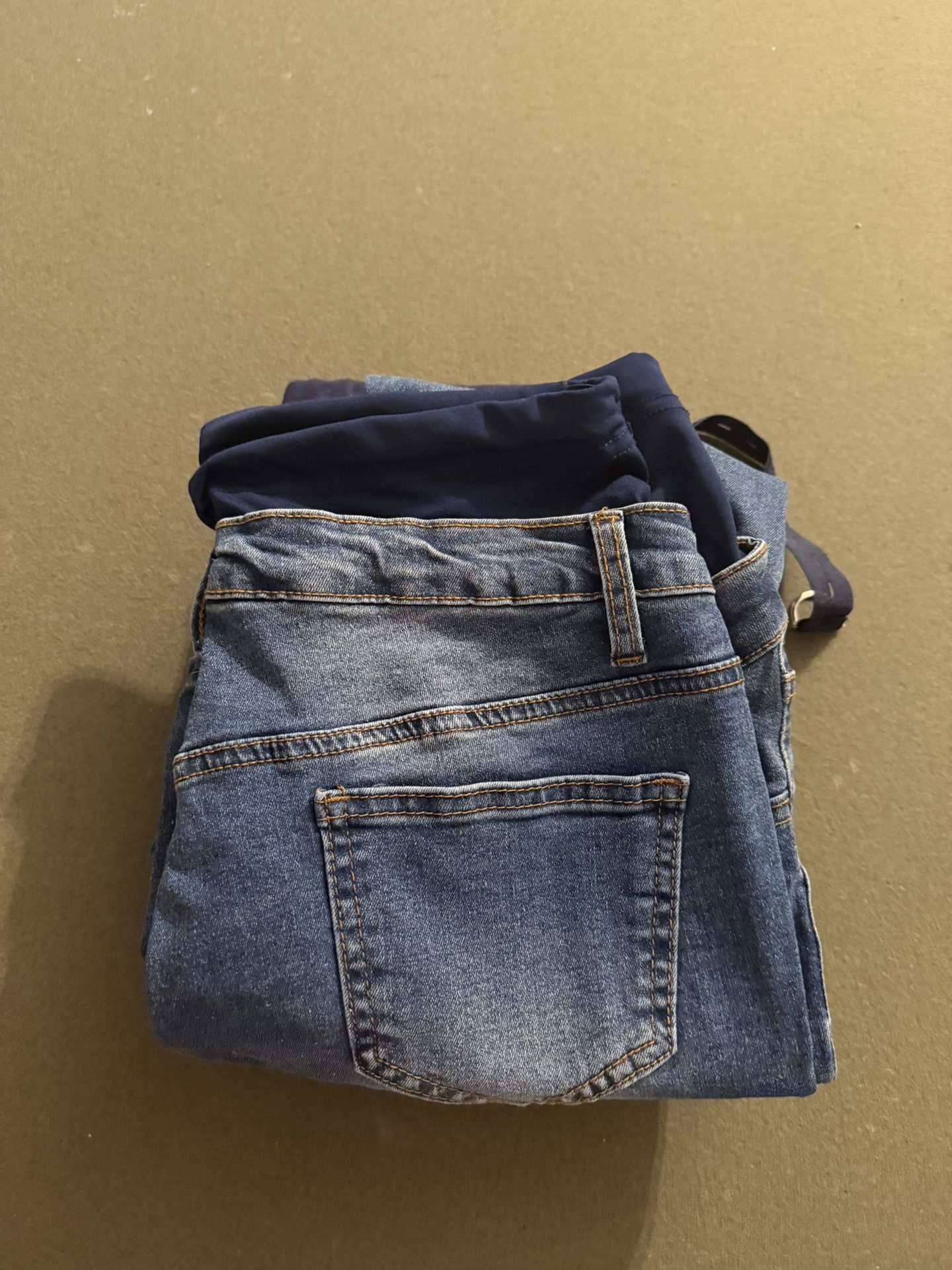 2 Pairs Of Maternity Jeans