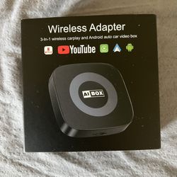 Ai Magic Box for Streaming Netflix/YouTube/TikTok, Wireless CarPlay Adapter