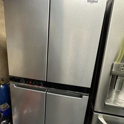 Whirlpool 4 Door Stainless Steel Refrigerator