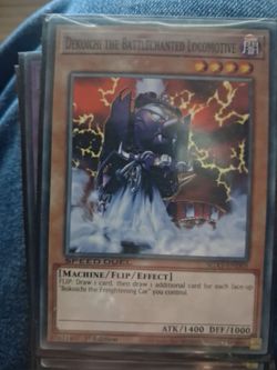 Yu-Gi-Oh Dekoichi the Battlechanted Locomotive Card