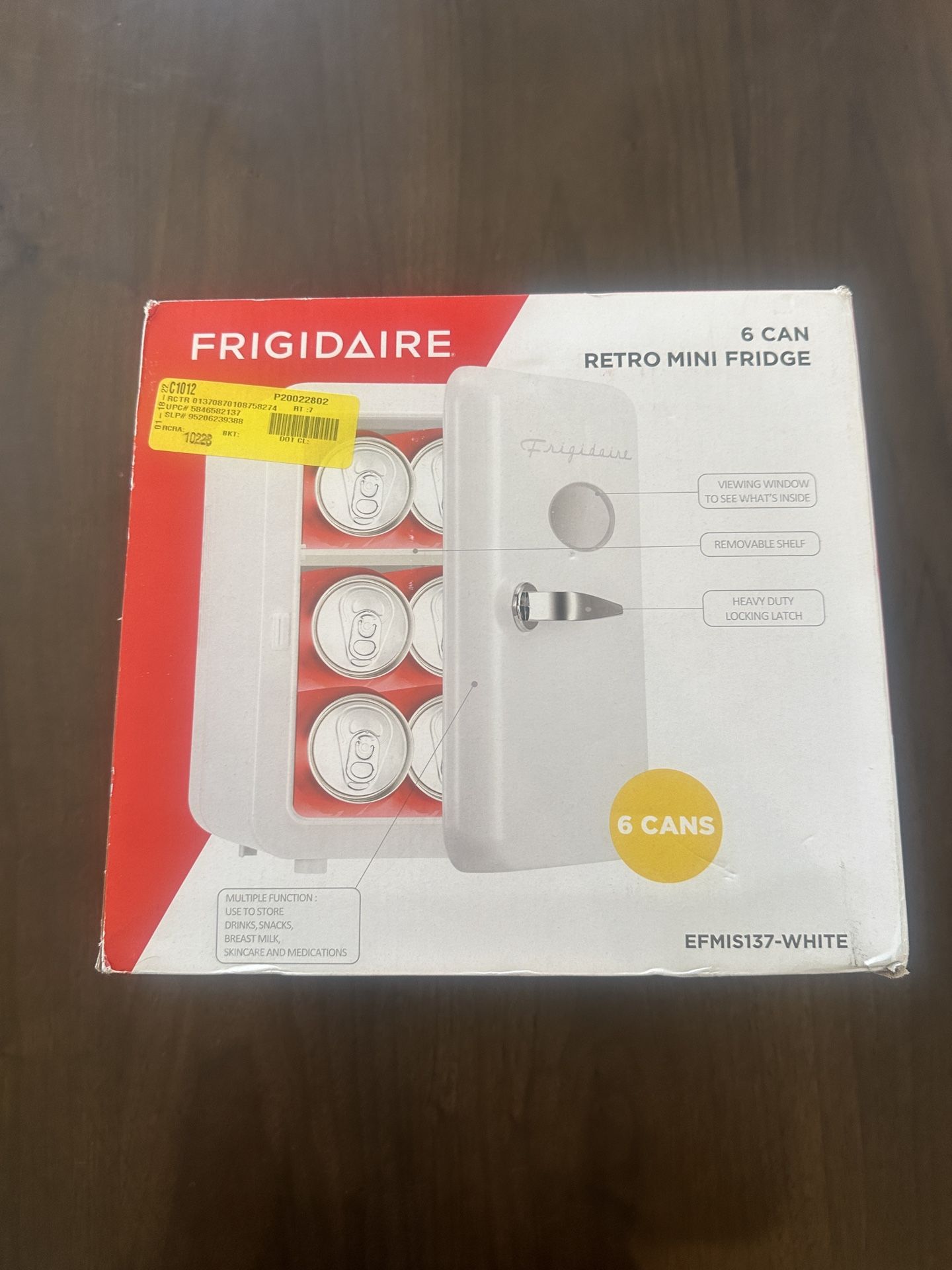 New Frigidaire Retro Mini Fridge