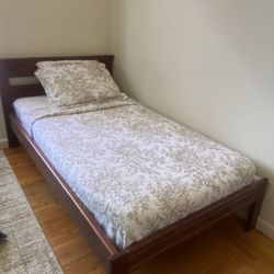 Solid Wood Twin Bed