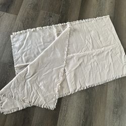 New Beige Throw Blanket