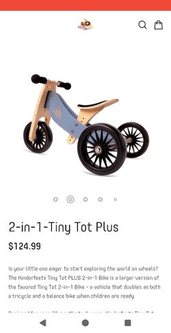Kinderfeet 2-in-1-Tiny Tot Plus