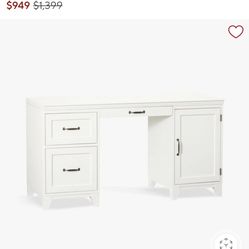 Pottery Barn Teen White Desk