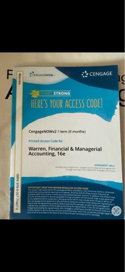 Financial and managerial accounting